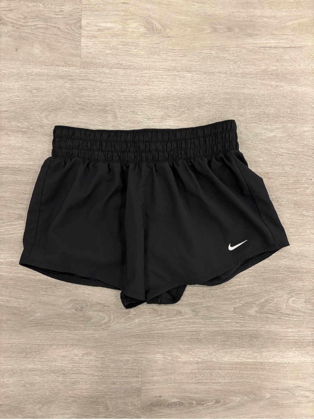 Nike Black Women's Athletic Running Shorts with Elastic Waistband